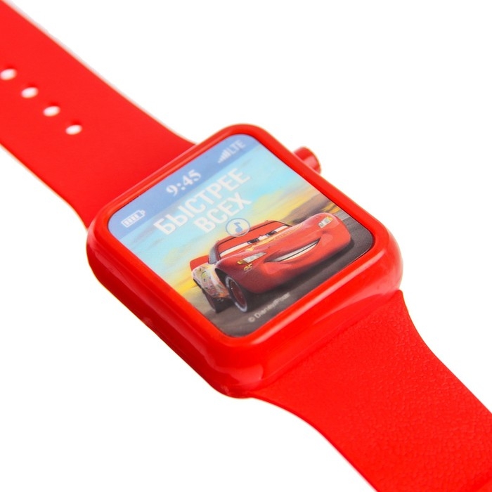 Часы музыкальные &laquo;Тачки&raquo;, звук, Disney