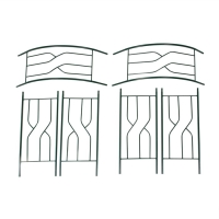 Арка садовая, разборная, 250 × 120 × 30 см, металл, зелёная Арка садовая, разборная, 250 × 120 × 30 см, металл, зелёная