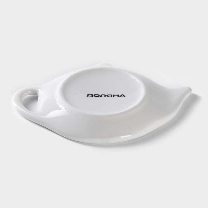 Подставка под чайный пакетик Доляна &laquo;Эвкалипт&raquo;, 12&times;9&times;1,5 см