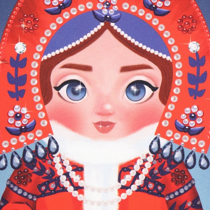 Полотенце Этель "Из России с любовью" 40х73 см, 100% хл, саржа 190 г/м2