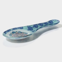 Подставка стеклянная под ложку Доляна &laquo;Анха&raquo;, 21,5&times;7,7 см