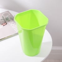 Горшок для цветов &laquo;Роза&raquo;, 2 л, d=14 см, цвет зелёный