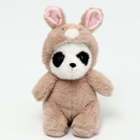 Мягкая игрушка «Панда», 25 см, в костюме зайки Мягкая игрушка «Панда», 25 см, в костюме зайки