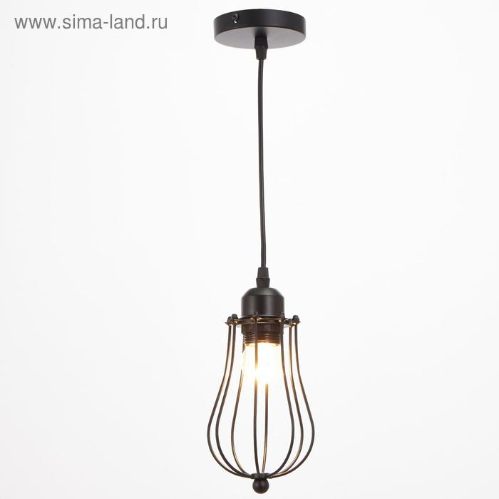 Светильник BayerLux 2403171/1 E27 40Вт черный 11х11х122 см Светильник BayerLux 2403171/1 E27 40Вт черный 11х11х122 см