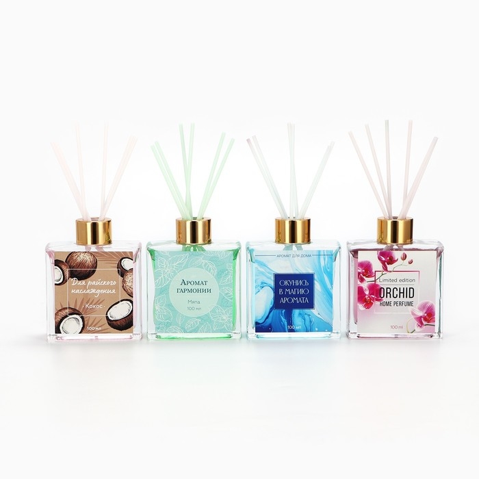 Диффузор ароматический палочки, ароматизатор для дома «Аромадиффузор: Аромат гармонии», аромат мята, 100 мл. Диффузор ароматический палочки, ароматизатор для дома «Аромадиффузор: Аромат гармонии», аромат мята, 100 мл.