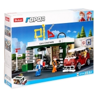 Конструктор Город &laquo;Заправка&raquo;, 322 детали