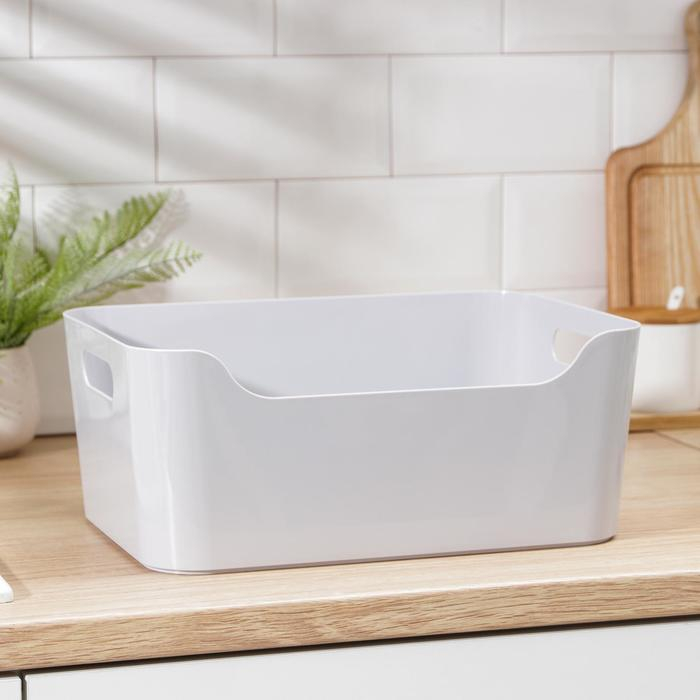 Корзина для хранения Scandi, 10 л, 34&times;24&times;14 см, цвет МИКС