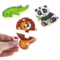 Мягкий пазл для малышей &laquo;Африка&raquo;, 5 пазлов, Крошка Я