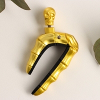 Каподастр для гитары Music Life Череп, золотой Каподастр для гитары Music Life Череп, золотой