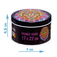 Фигурный пазл в металлической коробке &laquo;Сказочный лев&raquo;, 76 деталей