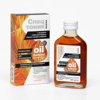 Кедровое масло &laquo;Спецтоник лисичка&raquo;, с гвоздикой, кайенским перцем, чёрным тмином и корицей, при гельминтозах, 100 мл