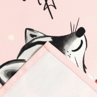 Набор в мешочке Этель Веселый Новый год: полотенце 40х70 см, формочки для запекания - 3 шт.