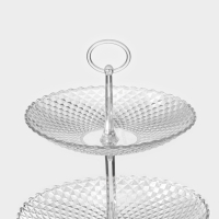 Блюдо 3-х ярусное «Нежность», d=20/22,5/26 см Блюдо 3-х ярусное «Нежность», d=20/22,5/26 см