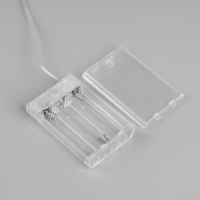 Светодиодная лента Luazon Lighting 3 м, IP20, SMD2835, 30 LED/м, 3хААА, свечение мульти Светодиодная лента Luazon Lighting 3 м, IP20, SMD2835, 30 LED/м, 3хААА, свечение мульти