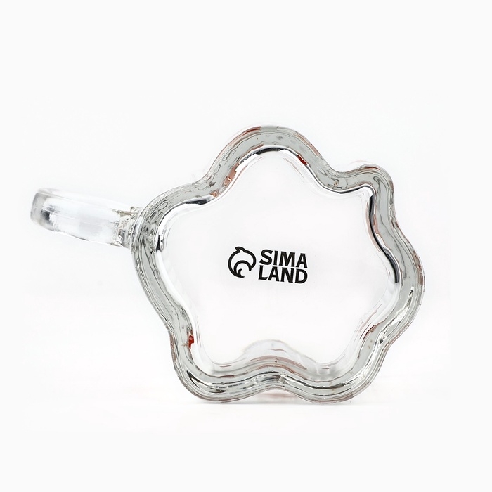 Кружка стеклянная новогодняя Дорого внимание «Прянечные человечки», 260 мл Кружка стеклянная новогодняя Дорого внимание «Прянечные человечки», 260 мл