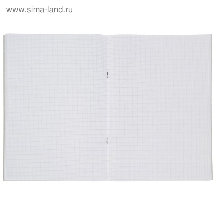Тетрадь А4, 48 листов в клетку Calligrata Тетрадь А4, 48 листов в клетку Calligrata "Красная Шотландка", обложка мелованный картон, блок №2, белизна 75%, (серые листы)