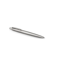 Ручка гелевая Parker Jotter Core K694 Stainless Steel CT, корпус из нержавеющей стали, 0.7 мм, чёрные чернила (2020646)