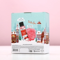 Подарочный набор ЧИСТОЕ СЧАСТЬЕ «Счастливого года»: гель для душа 100 мл и мочалка для тела, Новый Год Подарочный набор ЧИСТОЕ СЧАСТЬЕ «Счастливого года»: гель для душа 100 мл и мочалка для тела, Новый Год