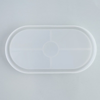 Набор для создания поддона из гипса с поталью &laquo;Овал&raquo;