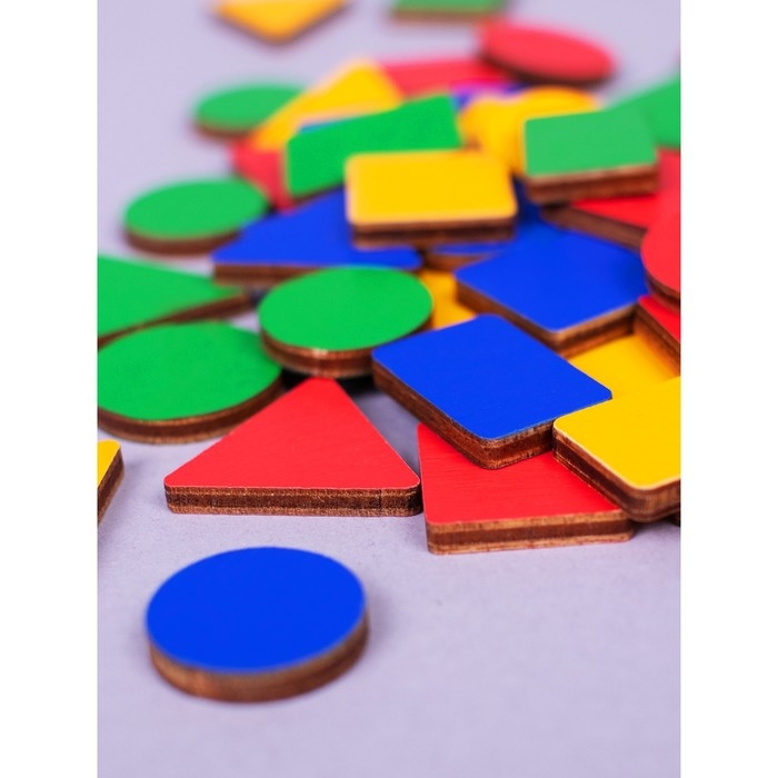 Дополнительный набор цветных деталей для &laquo;Умного Сундучка&raquo; 80 элементов