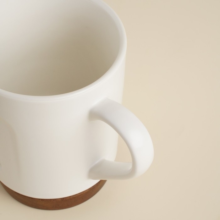 Кружка керамическая SL Home «Дольче фар ниенто», 400 мл, цвет белый Кружка керамическая SL Home «Дольче фар ниенто», 400 мл, цвет белый