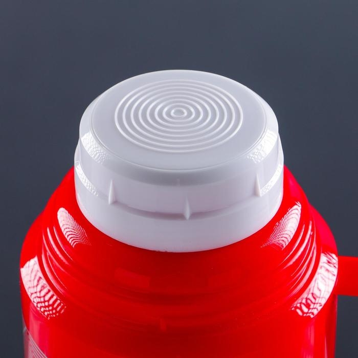 Термос 1 л, со стеклянной колбой, сохраняет тепло 8 ч, 12 х 28 см, микс Термос 1 л, со стеклянной колбой, сохраняет тепло 8 ч, 12 х 28 см, микс