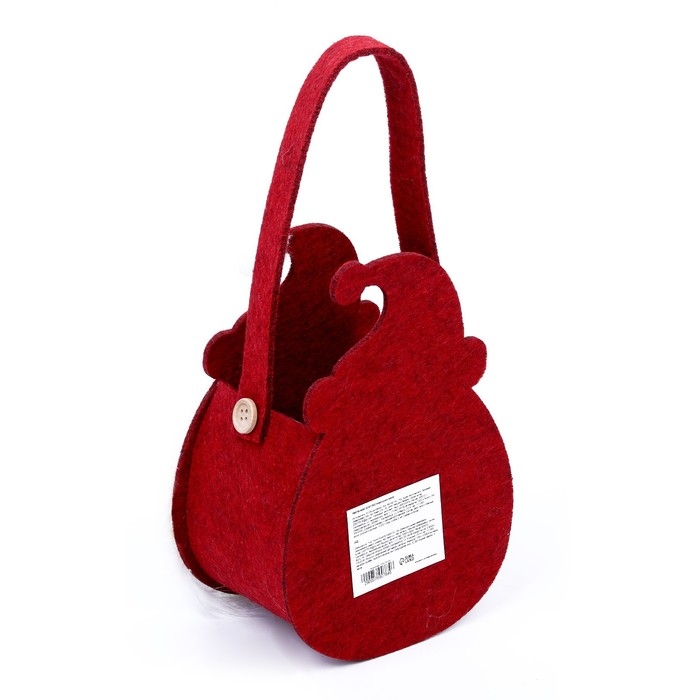 Новогодняя корзинка для декора «Дед Мороз» 12,5 × 8,5 × 24 см Новогодняя корзинка для декора «Дед Мороз» 12,5 × 8,5 × 24 см