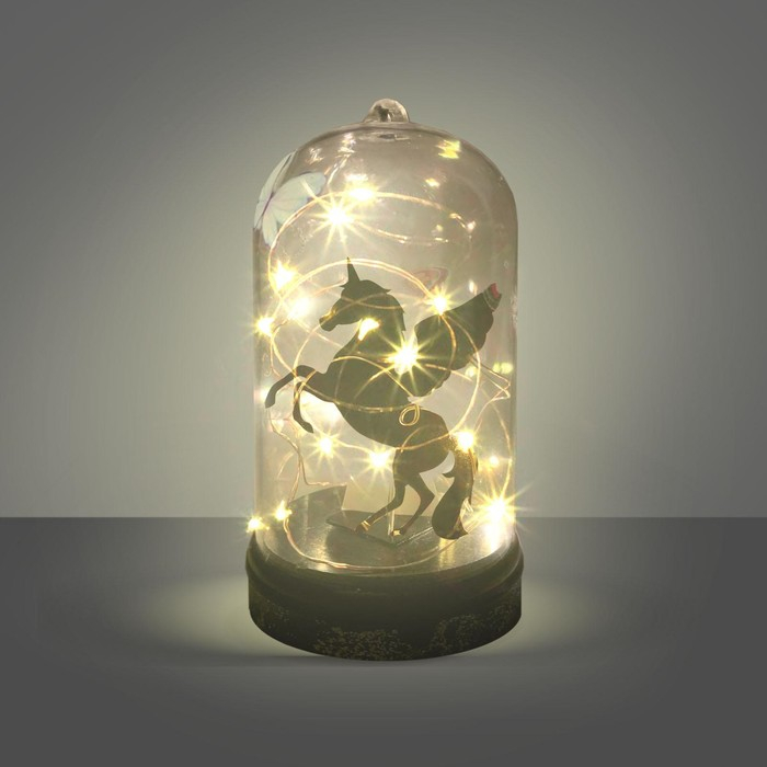 Набор для творчества «Создай ночник: единорог», с декором, 3+ Набор для творчества «Создай ночник: единорог», с декором, 3+