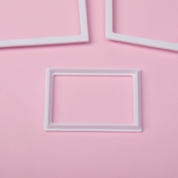 Выемки для теста Доляна «Домик», набор 4 шт, кондитерскин, пластик, белые Выемки для теста Доляна «Домик», набор 4 шт, кондитерскин, пластик, белые