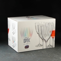 Набор бокалов для вина &laquo;Кейт&raquo;, 400 мл, 6 шт