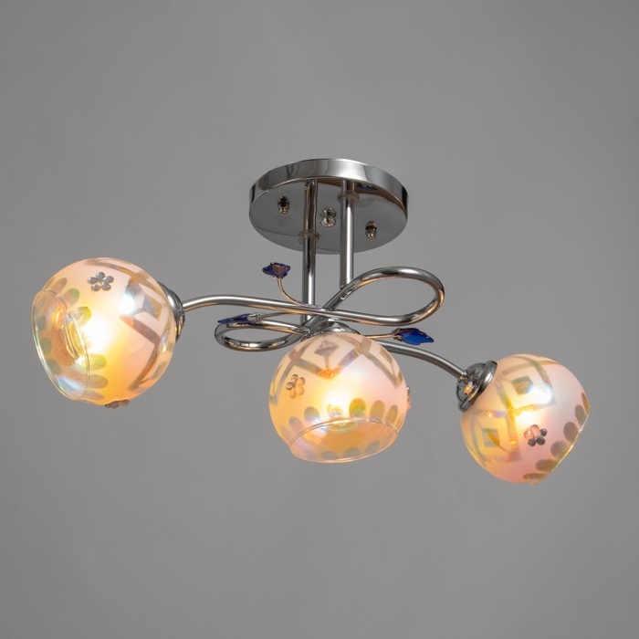 Люстра "Детта" 3х40Вт Е27 Хром МОДЕЛЬ: 2595290