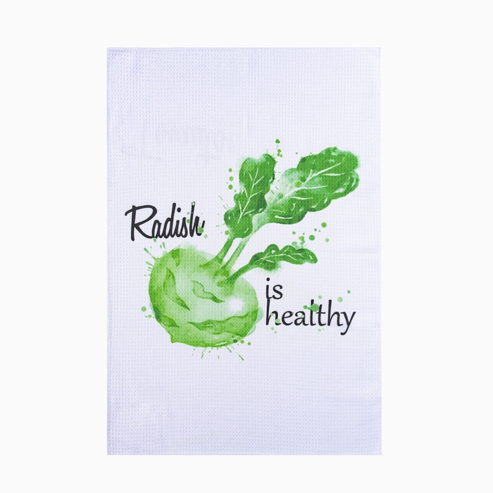 Полотенце Доляна Radish 40х60&plusmn;3см, 100% пэ, микрофибра