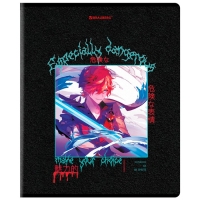 Тетрадь 48л кл BRAUBERG Anime, гл. лак, ассорти, 5 видов Тетрадь 48л кл BRAUBERG Anime, гл. лак, ассорти, 5 видов