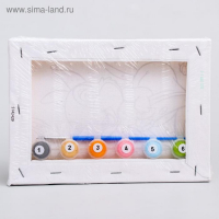 Картина по номерам для детей "Топотун" 21х15 см, Бэмби Картина по номерам для детей "Топотун" 21х15 см, Бэмби