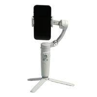 Стабилизатор трехосевой M1, 6.5В, 2500мАч, в комплекте трипод, кабель Туре-С, серый Стабилизатор трехосевой M1, 6.5В, 2500мАч, в комплекте трипод, кабель Туре-С, серый