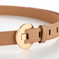 Ремень женский, ширина 2,5 см, пряжка металл, цвет бежевый Ремень женский, ширина 2,5 см, пряжка металл, цвет бежевый