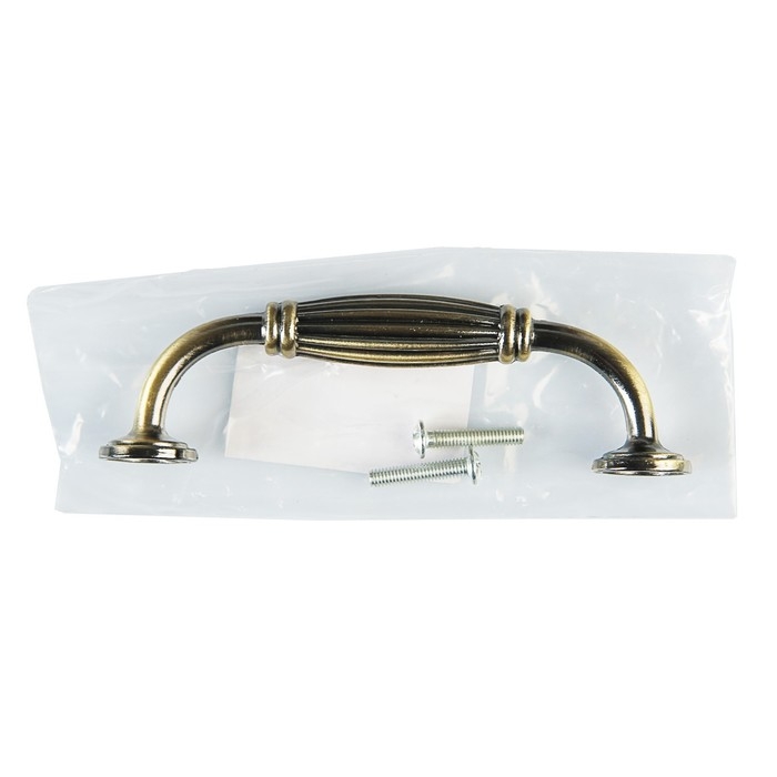 Ручка-скоба ТУНДРА PC176AB, м/о 96 мм, цвет бронза