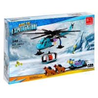 Конструктор Арктика &laquo;Вертолёт и упряжка&raquo;, 248 деталей