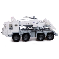 Военный тягач &laquo;Арктика&raquo;, с вертолетом