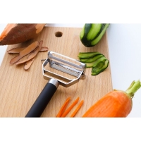 Овощерезка Доляна Venus, 21 см, нержавеющая сталь, цвет чёрный Овощерезка Доляна Venus, 21 см, нержавеющая сталь, цвет чёрный