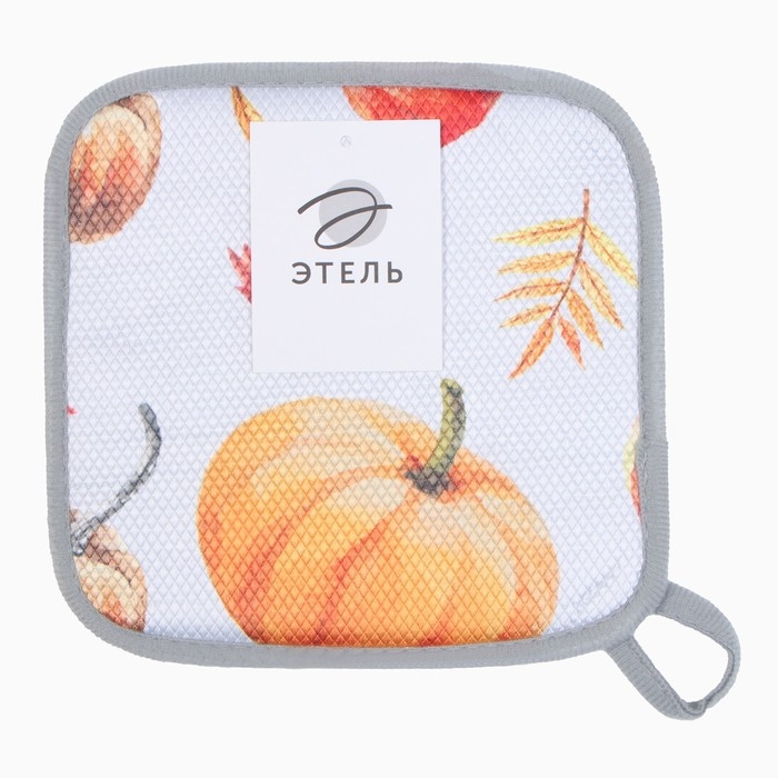 Прихватка Этель Тыквы 20*20 см, 100% п/э