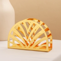 Салфетница Mercy, 13&times;9&times;3 см, цвет золотой