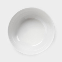 Салатник новогодний Доляна &laquo;Волшебная сказка&raquo;, 580 мл, 15,5&times;6 см, керамика, цвет белый