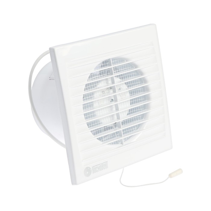 Вентилятор вытяжной "КосмоВент" В100ВКИ, d=100 мм, 10 Вт, 40 дБ, 105 м&sup3;/ч, выключ, индикатор