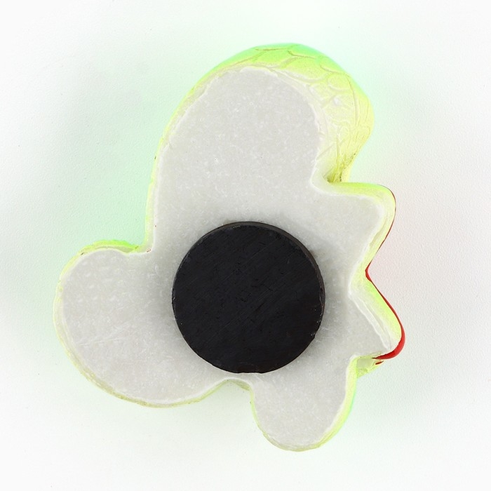 Магнит новогодний &laquo;Змея со свездой&raquo; на Новый год, 4,8 х 5,5 см