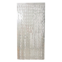 Праздничный занавес &laquo;Звёзды&raquo;, р. 200 х 100 см, белый