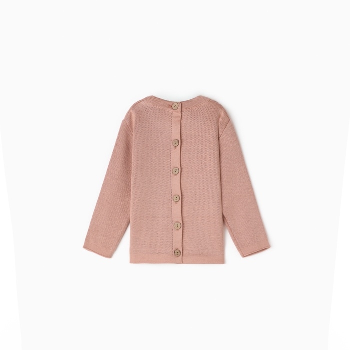 Джемпер вязаный Крошка Я "Зимний котик" рост 86-92 см