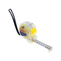 Рулетка ТУНДРА, прозрачный пластиковый корпус, 5 м х 19 мм Рулетка ТУНДРА, прозрачный пластиковый корпус, 5 м х 19 мм