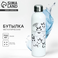 Бутылка для воды &laquo;Панда&raquo;, 600 мл