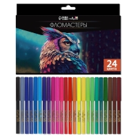 Фломастеры 24 цветов, TOP Calligrata, в картонной коробке Фломастеры 24 цветов, TOP Calligrata, в картонной коробке